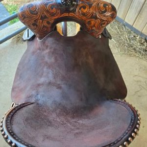Circle Y Horse Tack World Barrel Saddle