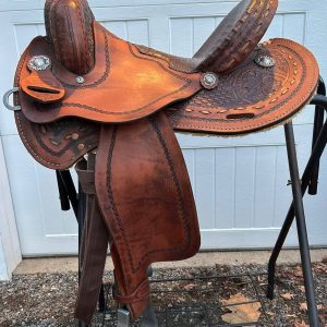 13.5 Triple Creek Barrel Saddle