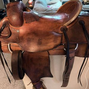 Billy Cook saddle made in Sulphur